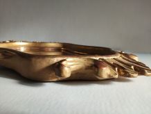 miroir en bois doré