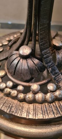 lampe dans le style brandt, muller, kiss ,1920 a 40 gros tra