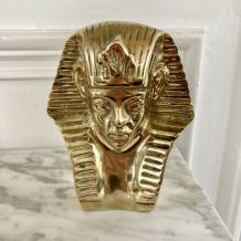Serre-livre  / presse-papier tête de pharaon