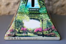 Tirelire céramique Tour Eiffel aux 4 saisons