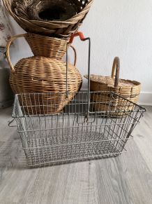 Panier en fer de supérette Wanzl