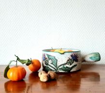 Poêlon aux chardons Vallauris par Etienne Daniel