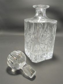Carafe à whisky en cristal