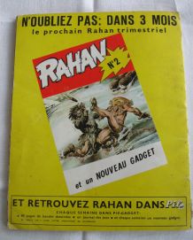 Rahan trimestriel n°1 par Lecureux R. et Chevret A.