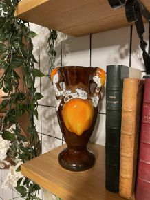 Splendide vase style Vallauris 