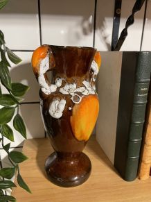 Splendide vase style Vallauris 