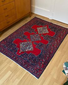 Tapis vintage style persan 151 x 111 cm