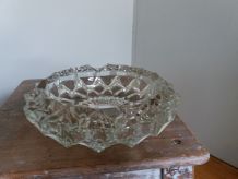 Cendrier en verre vide poche grand format