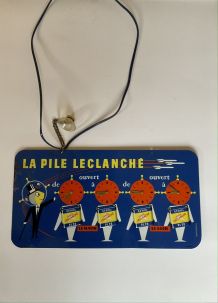 plaque horaire LECLANCHÉ