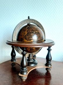 Mappemonde de bureau vintage 