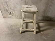 Tabouret d’atelier en bois
