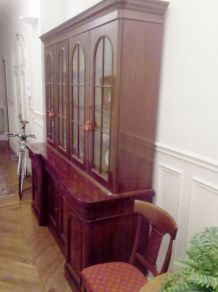 Bibliothèque anglaise 19ème siècle époque victorienne