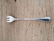  12 fourchettes à huitre en métal argenté Christofle XXème