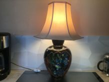 Grande lampe en céramique à poser VALLAURIS 