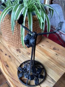 Pied de lampe art déco 