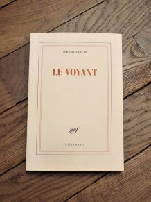 Le Voyant- Jérome Garcin- Gallimard  