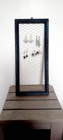 Cadre vintage porte-bijoux
