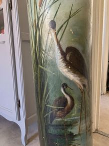 Tuyau grès vernissé décoratif probablement années 1900