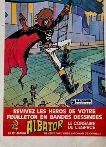 Magazine des années 80 sur Albator