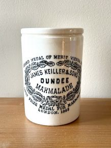 Un pot de marmelade Dundee maison James Keiller et fils
