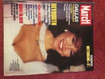 Lot de 6 Paris Match Dallas années 80