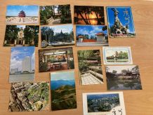 Lot de 15 cartes postales Chine Canton 