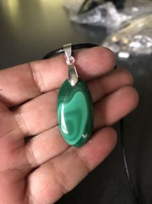 Pendentif Malachite 