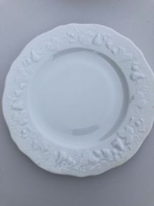 Assiette à dessert porcelaine 