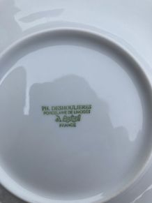 Assiette à dessert porcelaine 