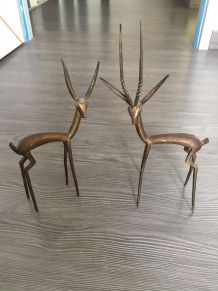 Statuette gazelles 
