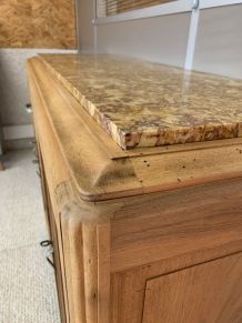 Buffet art déco en noyer