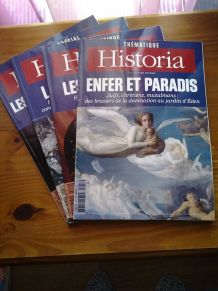 Historia Thématique - Lot1 de 4 fascicules
