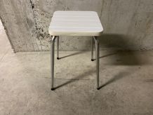 Tabouret en formica années 70