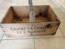 caisse en bois NESTLE