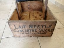 caisse en bois NESTLE