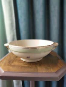 Saladier décor de fleur Poreylor