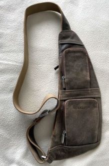 Magnifique sac vintage Louis Fontaine en cuir d'autruche - Vinted
