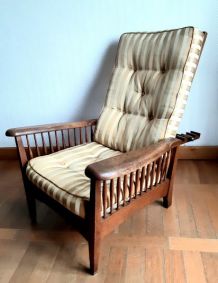 Fauteuil Morris Arts and crafts 1940 