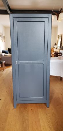 Jolie Armoire parisienne grise 1 porte