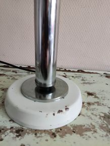 lampe "space age" en métal