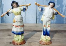 couples de porteur d 'eau en biscuits 