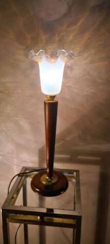 lampe de bureau style mazda  60x19 avec sa tulipe  moulé opa