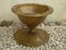 Cendrier en laiton massif , vintage