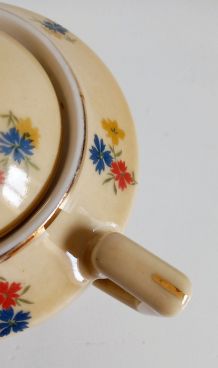 Sucrier vintage petites fleurs 