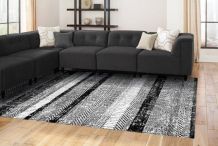 Tapis doux en laine moderne 