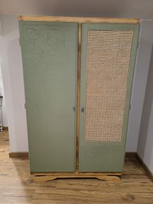 Armoire style 1930 relookée