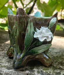 Vase miniature barbotine 