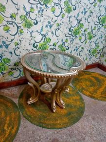 Table basse en bois de hetre