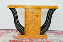 Console art deco 4 tiroirs