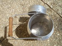 bidon , broc en alu , vintage